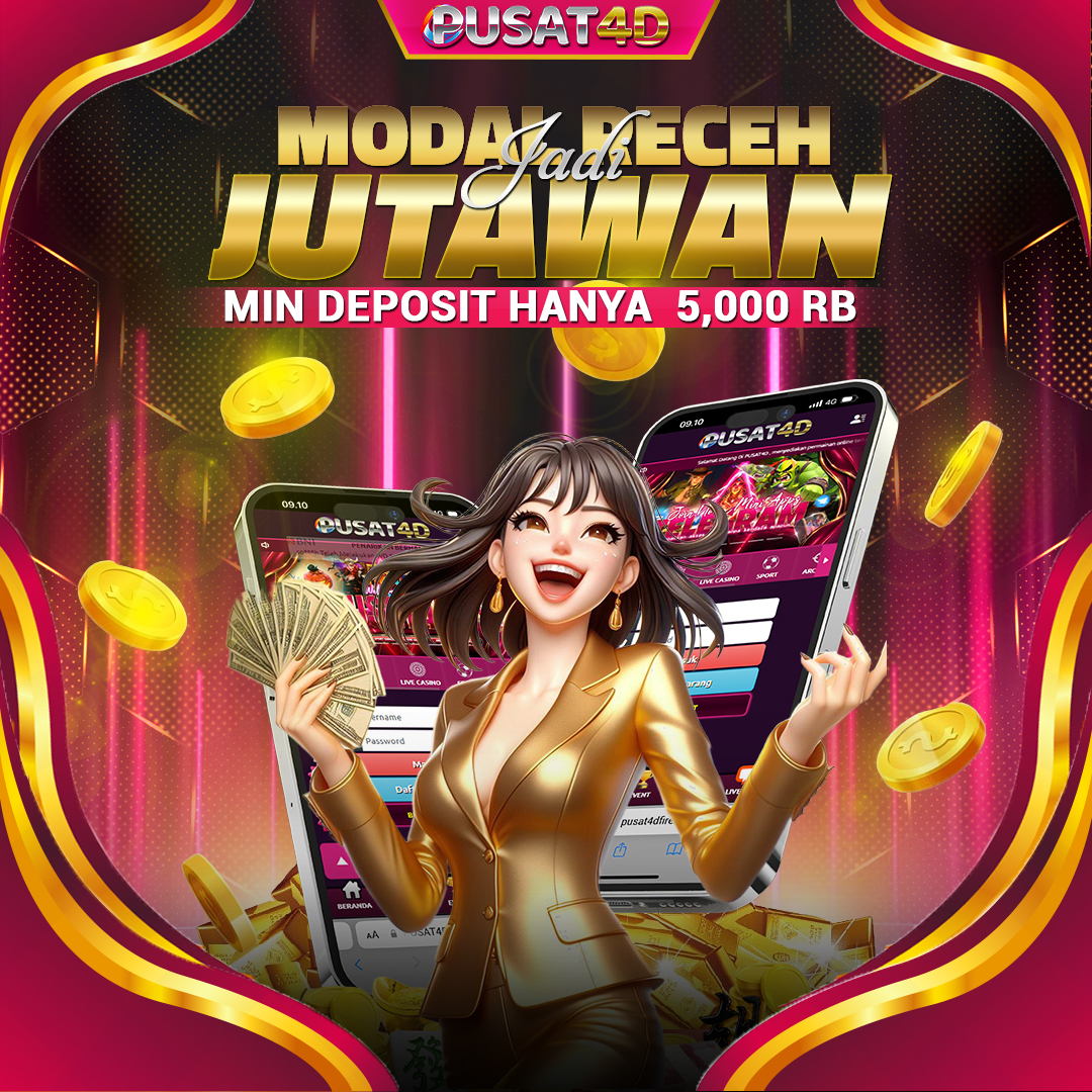 PUSAT4D Salah Satu penyedia Permainan Slot88 Online Terpercaya Mudah Menang GACOR Maxwin